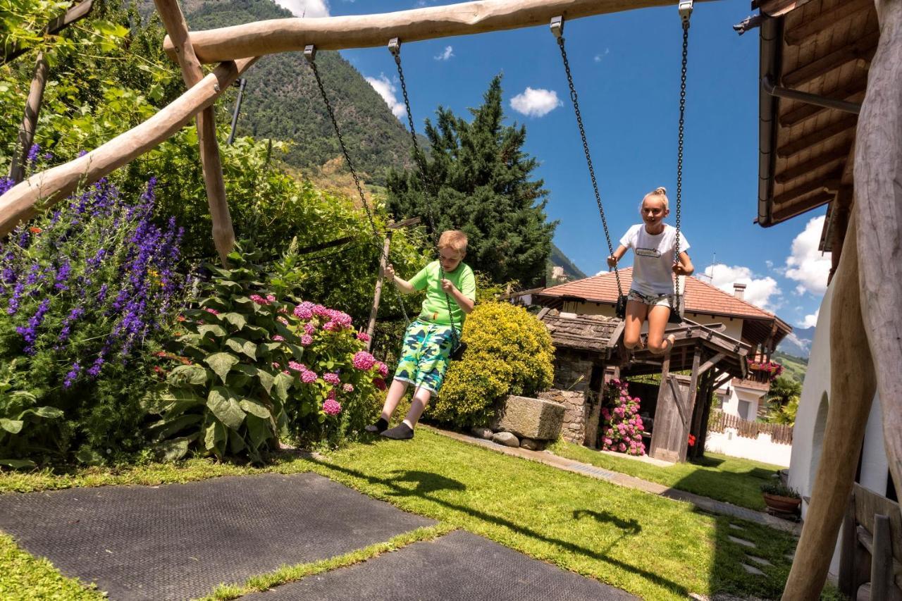 Villa Hofer am Bach Algund Exterior foto